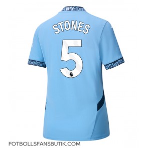 Manchester City John Stones #5 Replika Hemmatröja Damer 2024-25 Kortärmad